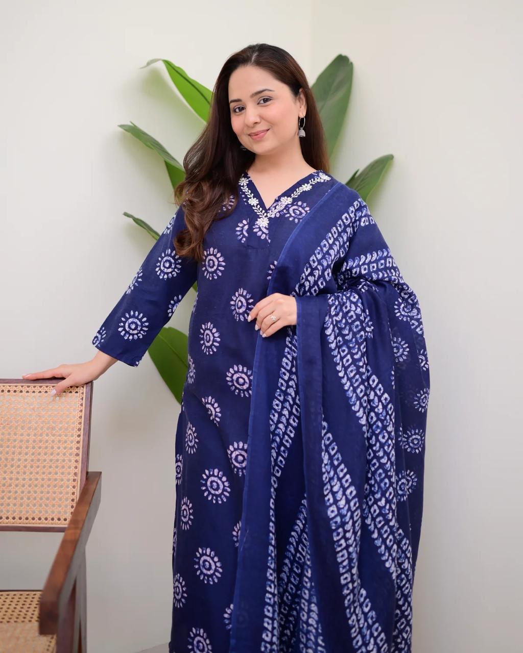 Resshaa floral print kurta set women flared silhouette haldi mehendi festival outfit India