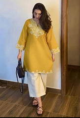 Jaipur collection mul cotton embroidered coord set women pocket daily ethnic wear buy online