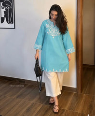 Women cotton coord set with pocket summer casual buy online Resshaa ethnic wear India