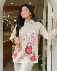Premium Co-ord Set with detailed Embroidery