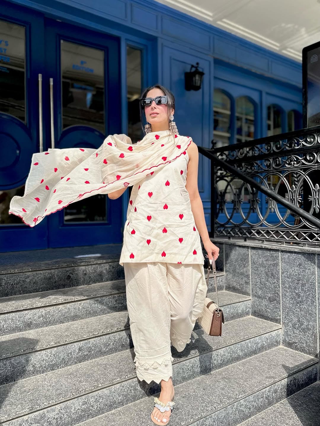 Summer cotton coord set for women breathable lightweight by Resshaa Jaipur buy online India